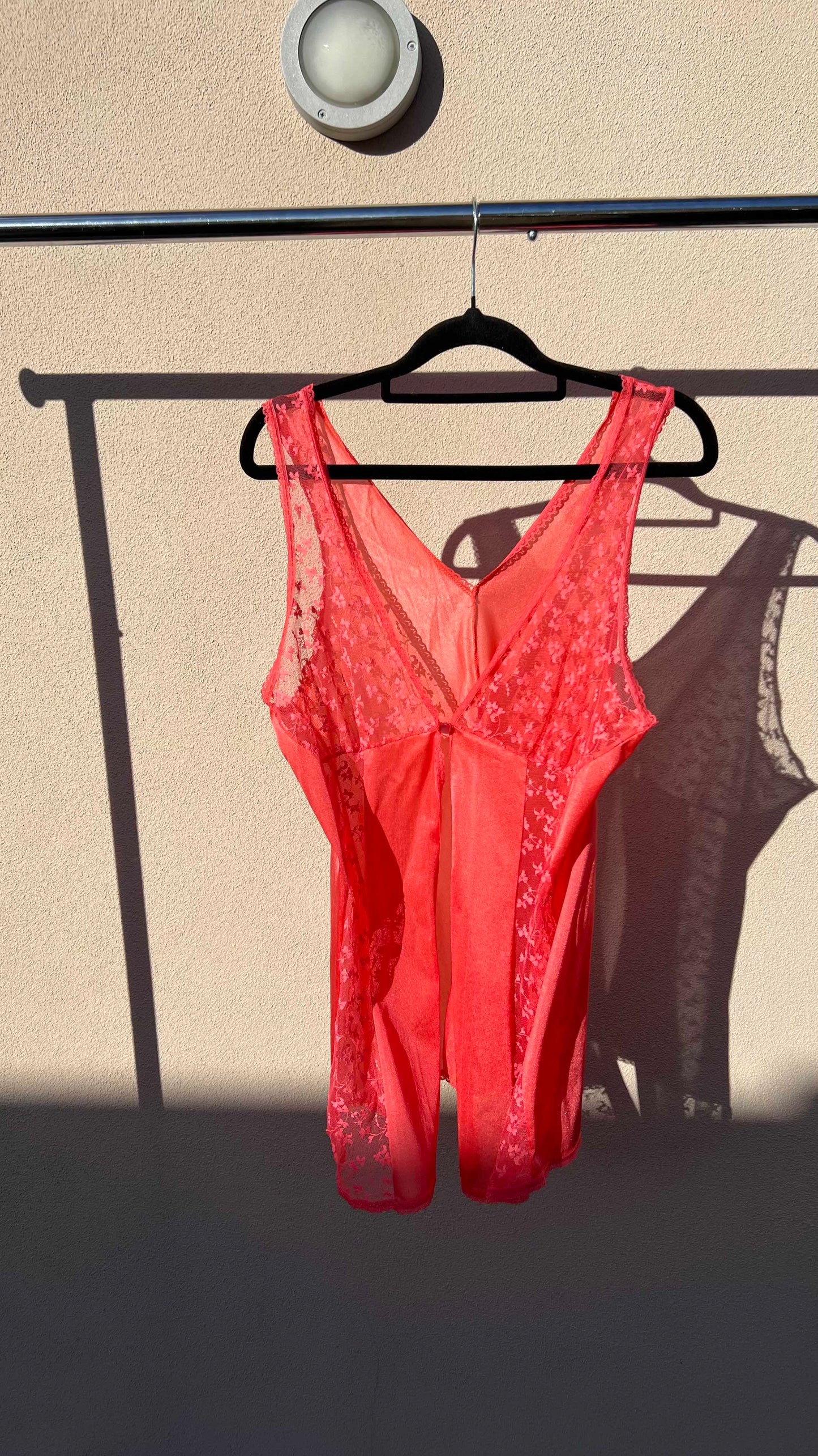 Vintage Pink Lace Cami