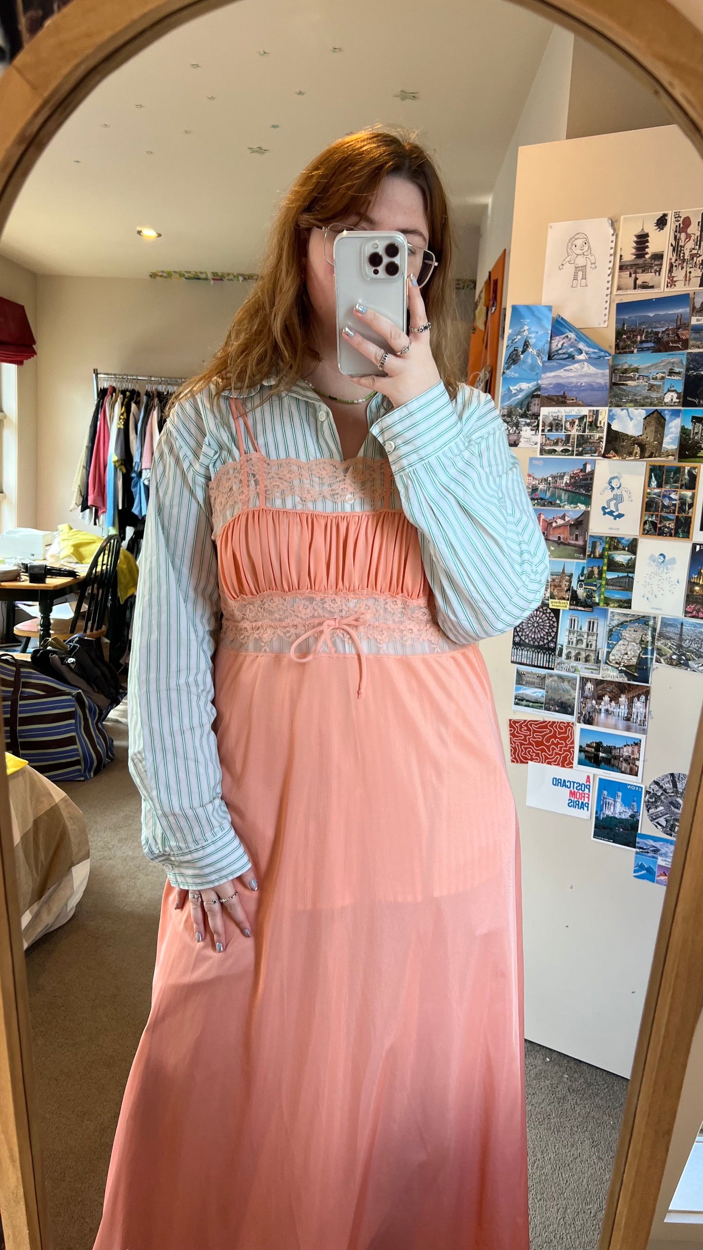 Vintage Maxi Slip Dress