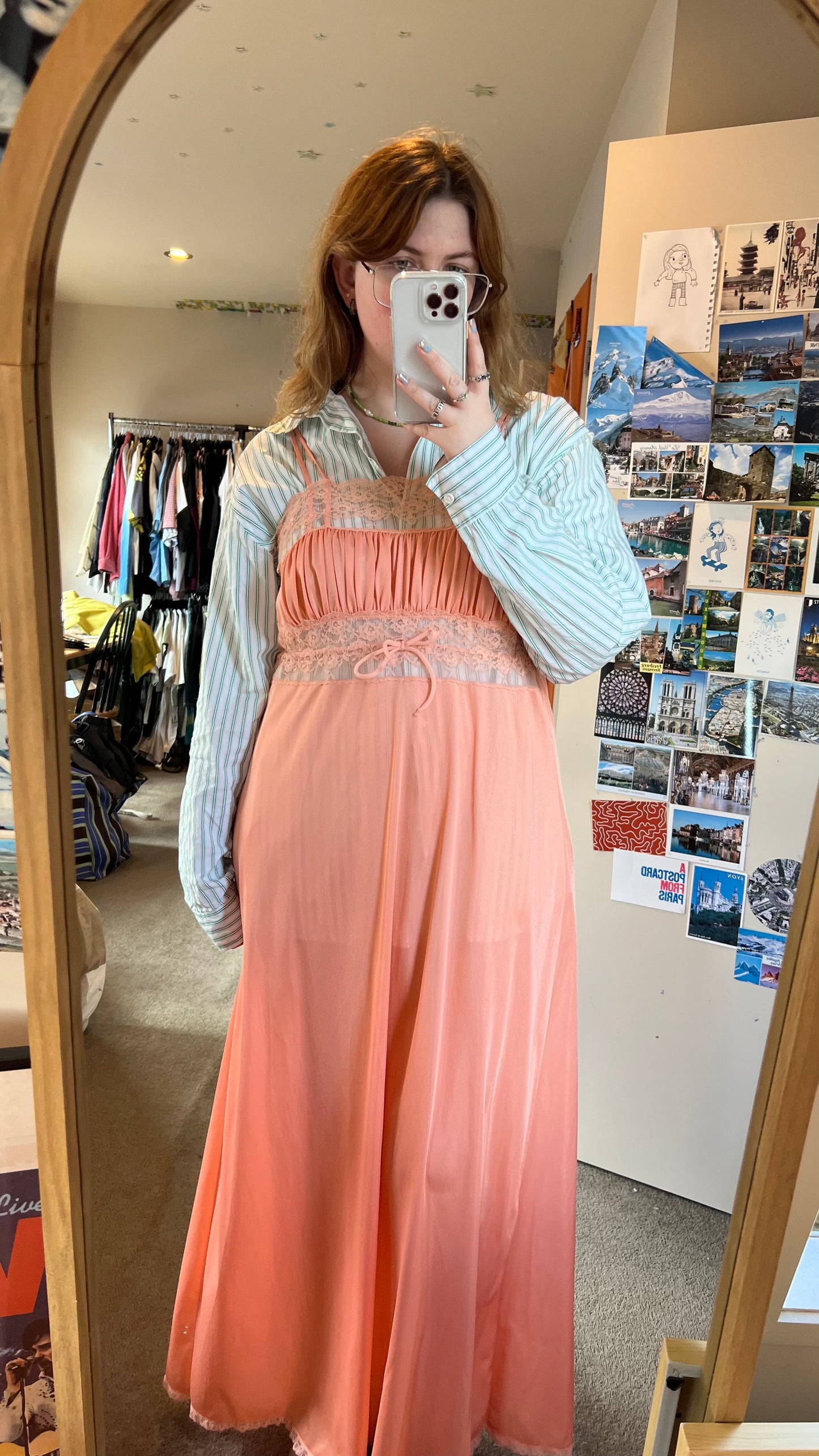 Vintage Maxi Slip Dress