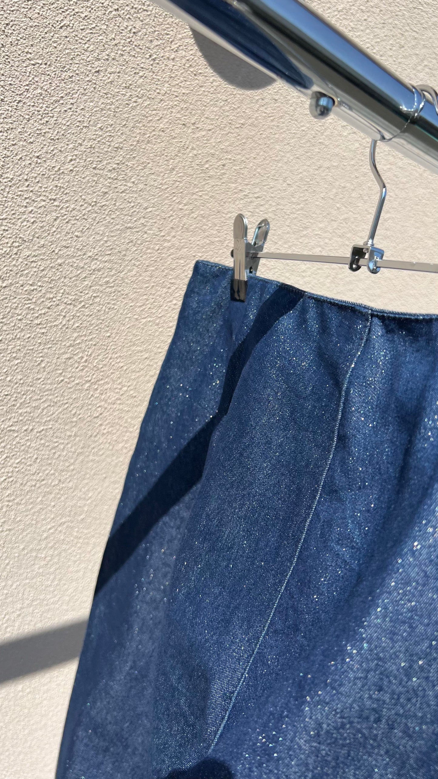 00s Sparkle Denim Flares