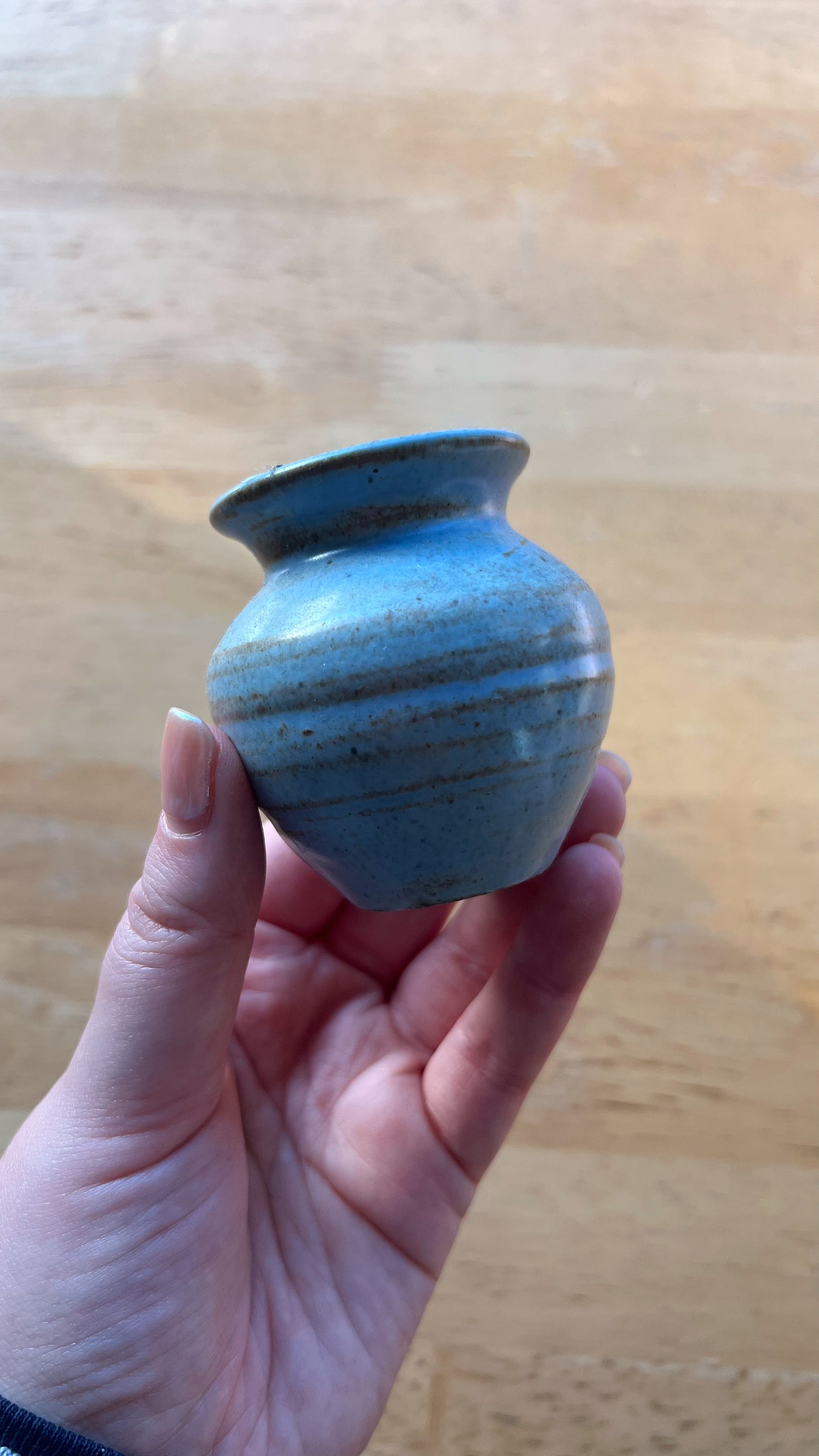 Mini Handmade Pottery Vase
