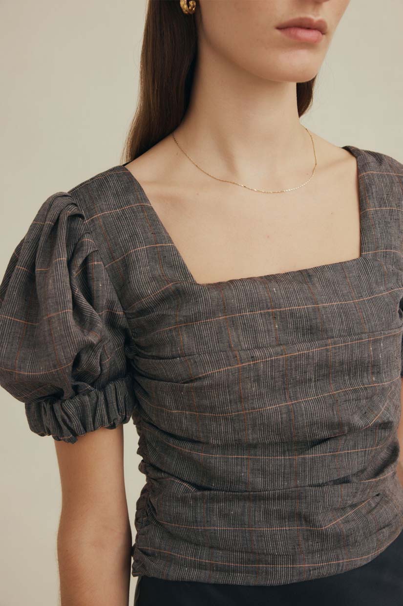 Marle Puff Sleeve Top