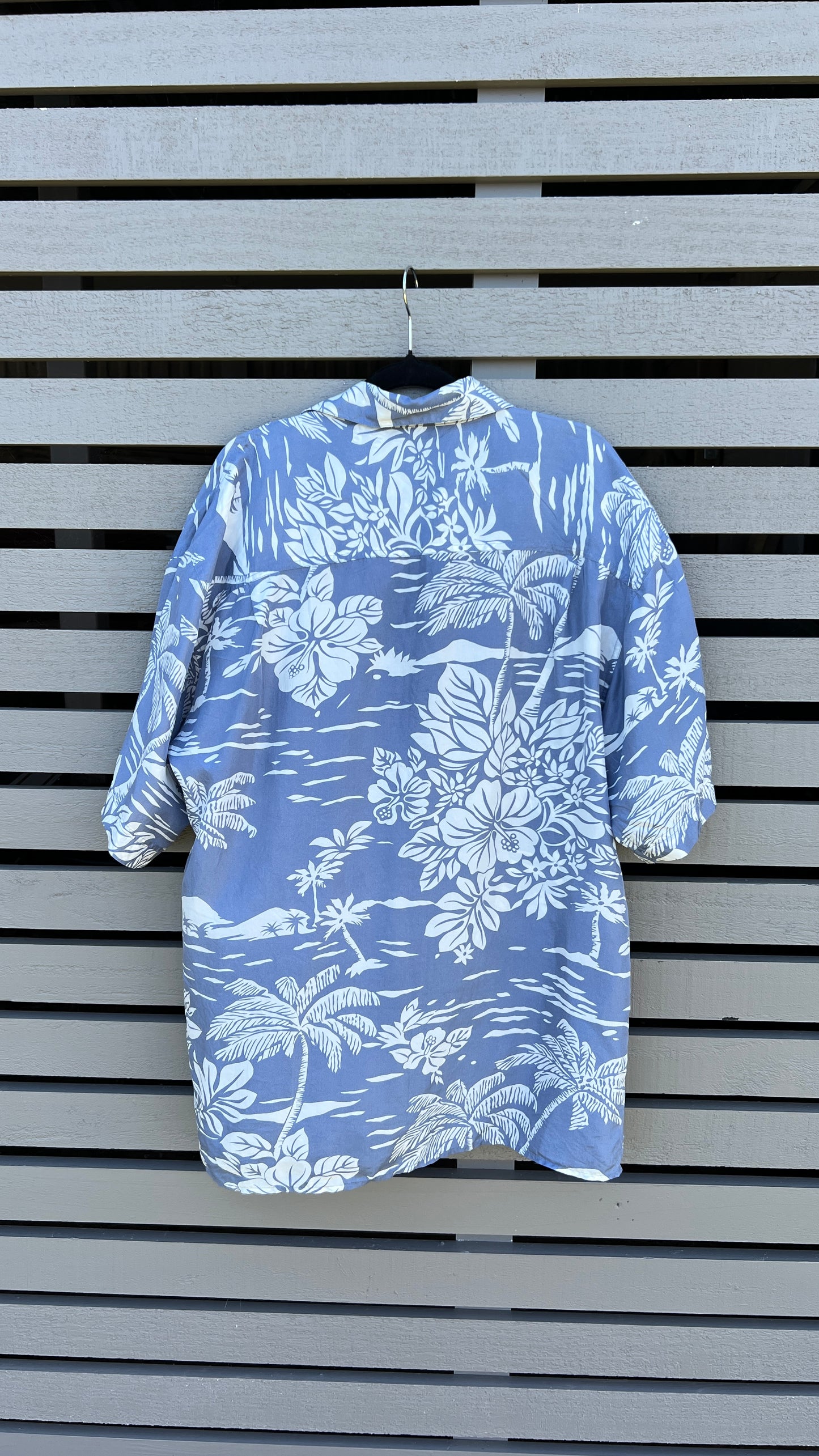 90s Silk Hawaiian Shirt