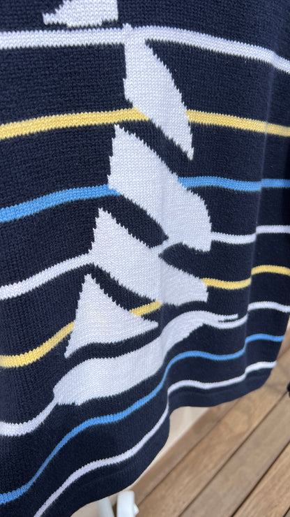 90s Yacht Cotton Jumper