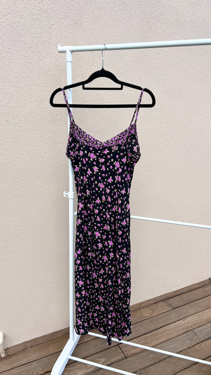 00s Floral Slip Dress