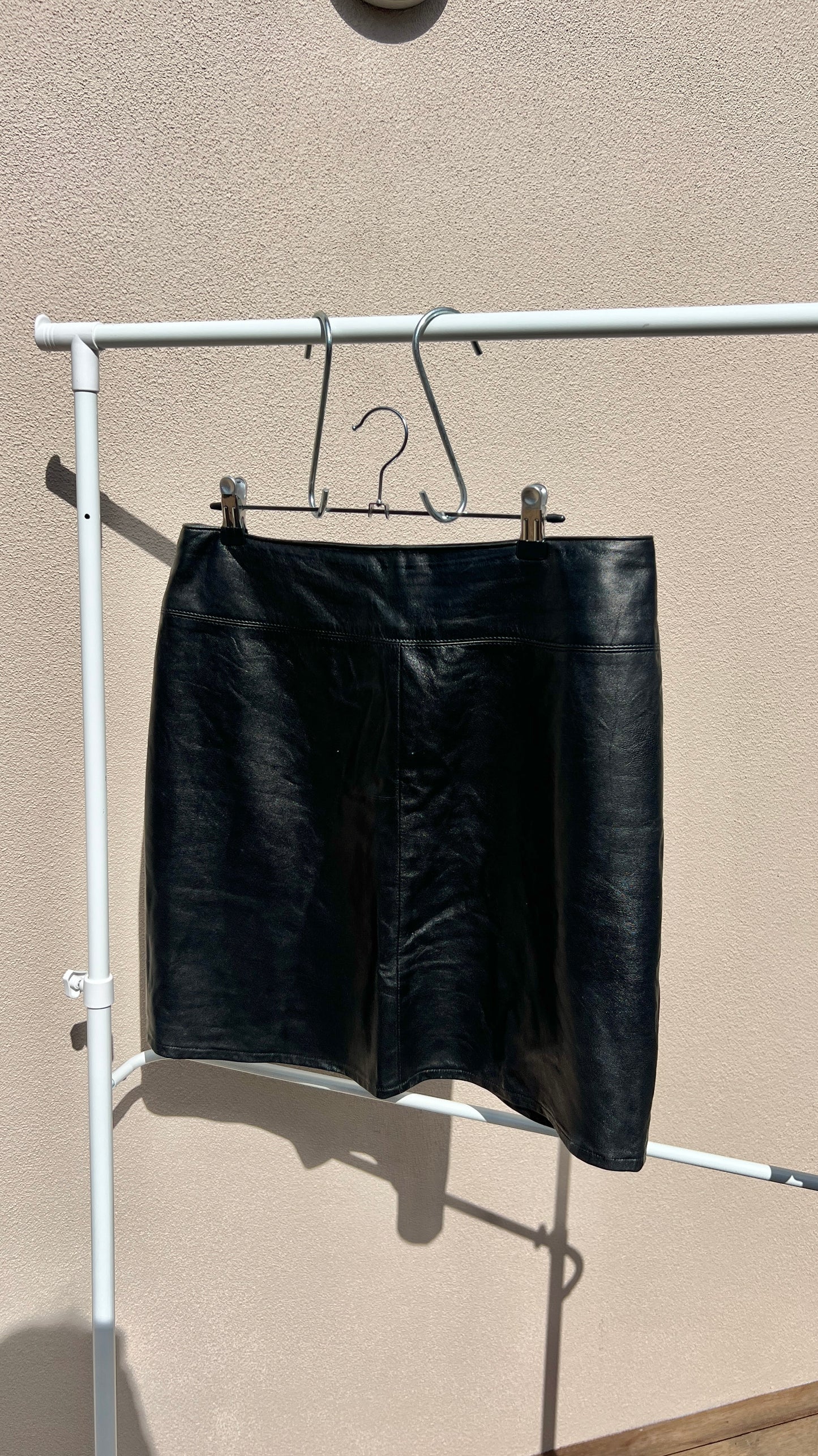 90s Danier Soft Leather Skirt